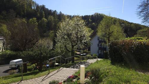 Aussicht vom Hauseingang - 