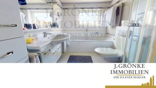 Badezimmer - Etagenwohnung mit 77,00 m&sup2; in Langen zum Kaufen