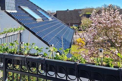 geschützter Balkon - 