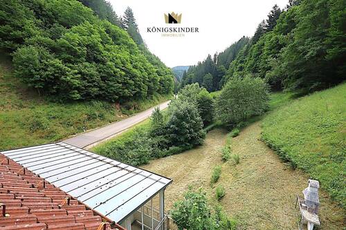 ...hat man einen freien Blick ins Tal - 