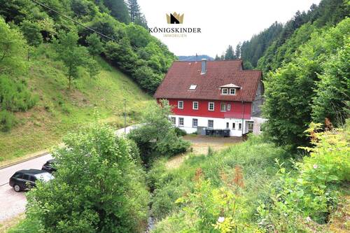 ...umgeben vom herrlichen Grün - 2 Zimmer Hotel, Pension, Gasthof in Schenkenzell / Kaltbrunn