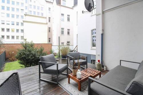 Terrasse Hauptwohnung - 