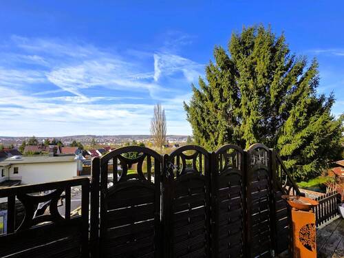 Aussicht und Terrasse - 