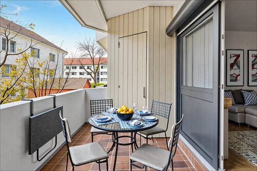 Visualisierung Balkon West - 4 Zimmer Etagenwohnung in München
