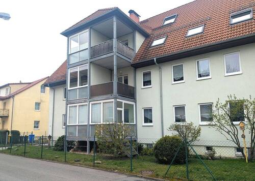 Balkon - 3 Zimmer Etagenwohnung in Hermsdorf