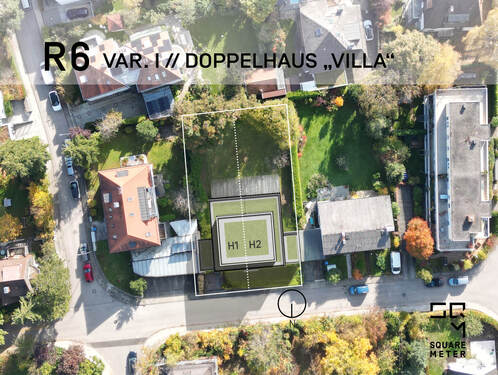 R6 Var. 1 DHH Villa - Grundstück in München zum Kaufen