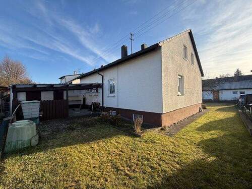 Hausseiten- u. -rückansicht - 