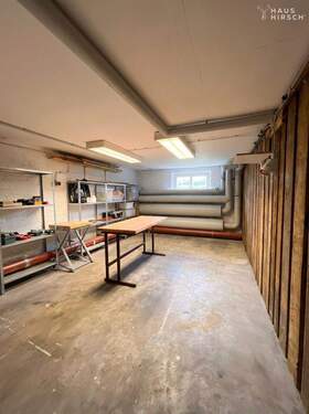 Keller – Werkstatt mit Starkstromanschluss - 