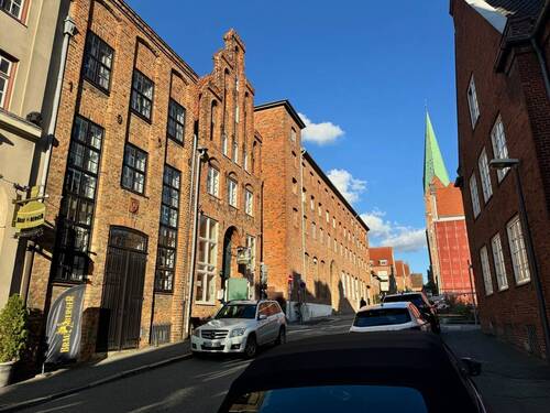 Blick in die Alfstraße - 