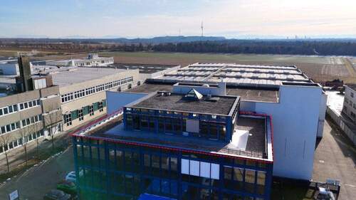 Lautaufnahme Penthouse - Büro zur Miete in Garching bei München