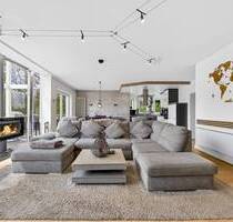 Einzigartige Möglichkeit + Kauf eines repräsentativen Einfamilienhauses mit Einliegerwohnung in Püttlingen + Pool, Fernsicht und Stellplatz