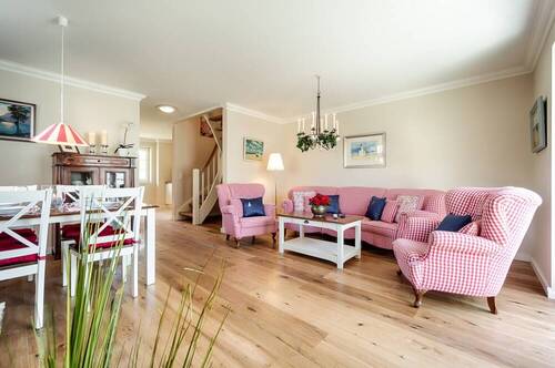 Wohnzimmer EG - 4 Zimmer Reihenendhaus in Sylt