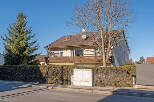 Südansicht - Mehrfamilienhaus, Wohnhaus mit 202,00 m&sup2; in Schwabhausen zum Kaufen