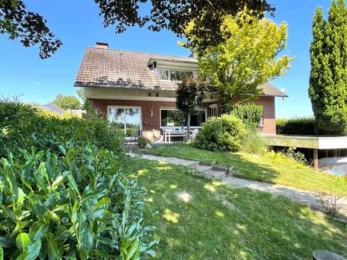 Blick aufs Haus - 