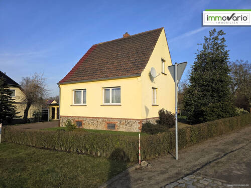 Frontansicht - 4 Zimmer Einfamilienhaus zum Kaufen in Leitzkau