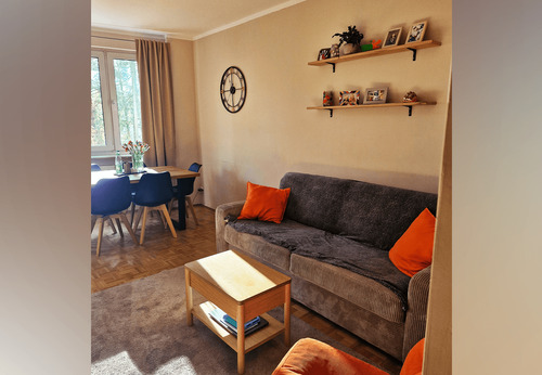 Wohnzimmer - 3 Zimmer Etagenwohnung zum Kaufen in Berlin