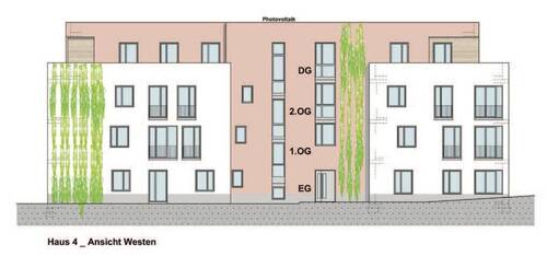 Haus 4 Ansicht Westen - 