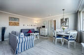 Wohnzimmer - 2 Zimmer Etagenwohnung zum Kaufen in Sylt