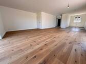 Der großzügige Wohnbereich mit offener Küche - 4 Zimmer Doppelhaushälfte in Hamm