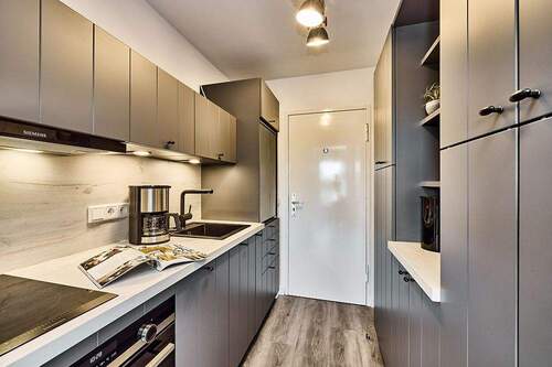 Küche - Etagenwohnung mit 30,70 m&sup2; in Wenningstedt-Braderup (Sylt) zum Kaufen