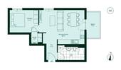 Grundriss der Eigentumswohnung - 