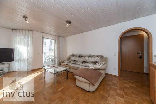 Wohnzimmer- Sitzbereich - Etagenwohnung mit 72,00 m&sup2; in Heilbronn / Biberach zum Kaufen