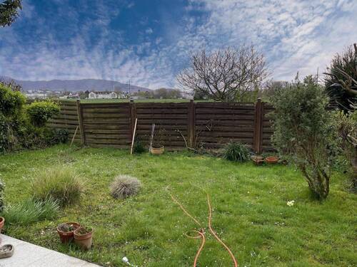 Blick von der Terrasse in den Garten - 