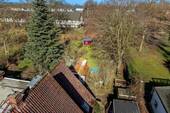 Luftbild Garten; abzutrennendes Baugrundstück - 