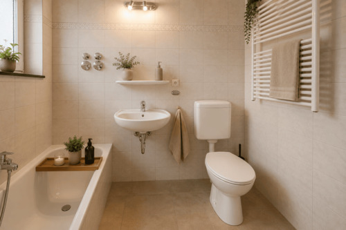 Badezimmer Darstellung - 
