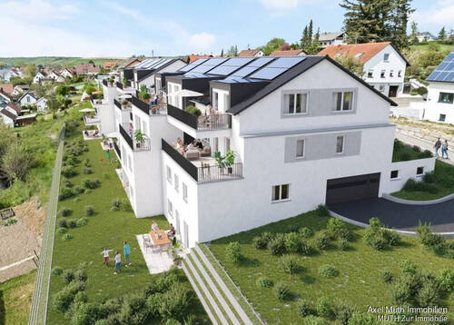 Sulzfeld K18 Südostansicht - Etagenwohnung mit 62,60 m² in Sulzfeld zum Kaufen