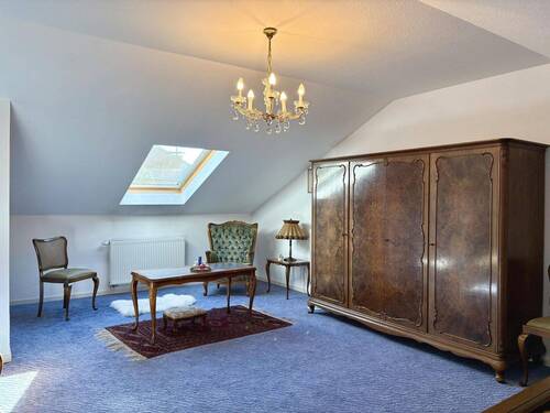 Schlafzimmer im Dachgeschoss - 