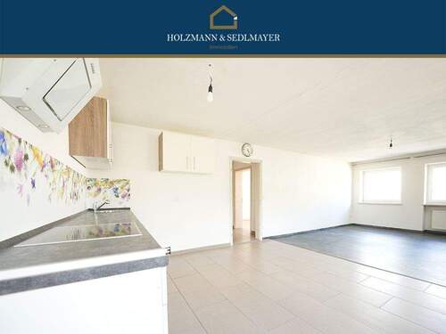 Wohn-Ess-Kochbereich - Gemütliche 3- Zimmer-Wohnung in Geisenhausen