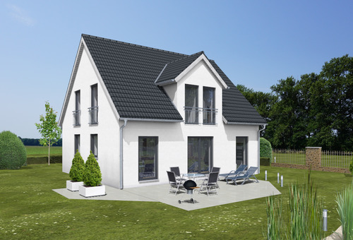 Giebel West Ansicht.png - 5 Zimmer Einfamilienhaus in Neumarkt in der Oberpfalz