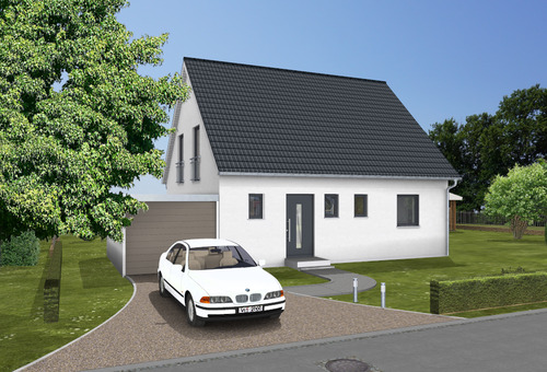 Eingang.png - Einfamilienhaus mit 126,00 m&sup2; in Neumarkt in der Oberpfalz zum Kaufen