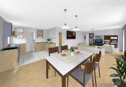 Wohnen Essen kochen - 