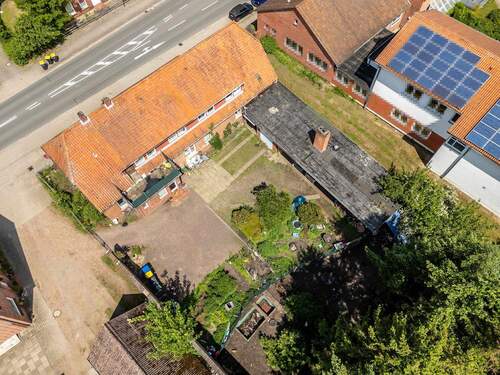 Luftbild - Mehrfamilienhaus, Wohnhaus mit 125,00 m² in Bleckede zum Kaufen