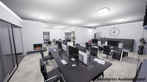Bürofläche - Penthousebüro mit Weitblick - All-in-Miete