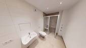 Bad mit Dusche - 