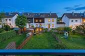 Blick vom Balkon - Modernisiert & sofort einziehen: Gepflegtes Reihenhaus in Nußdorf am Inn
