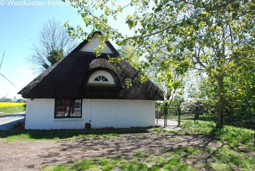Idyllisches Reetdachhaus in malerischer Landschaftslage - 