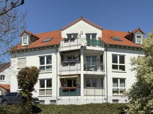Ansicht nach Süden - Etagenwohnung zum Kaufen in Gotha