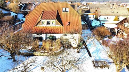 Ansicht Süd - Sehr schönes Wohnhaus mit zwei Wohneinheiten und großem Garten