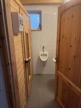 Sauna und Nasszelle - 
