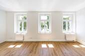Wohnzimmer - Helle 2-Zimmer-Wohnung direkt am Lene-Voigt-Park