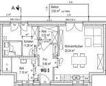 Grundriss ETW 5 - 2 Zimmer Etagenwohnung zum Kaufen in Heide