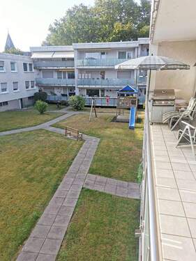 Ausblick Gemeinschaftsgarten - 