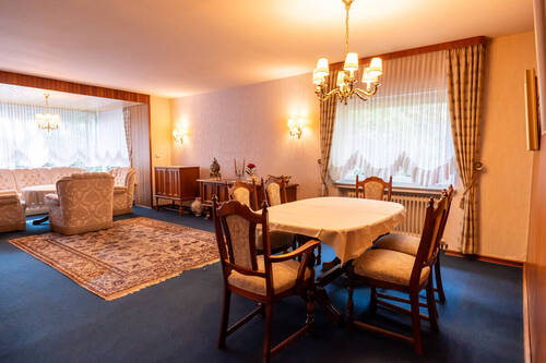 Wohnzimmer - Einfamilienhaus mit 155,00 m² in Ganderkesee zum Kaufen