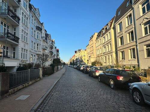 Blick in die Straße - 