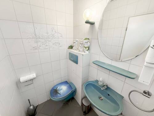 Gäste-WC im Erdgeschoss - 