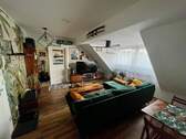Wohnzimmer - 2 Zimmer Etagenwohnung zur Miete in Nürnberg